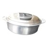 Alumexsan Arrocera Baja De Aluminio De 5 Litros, 28cm De