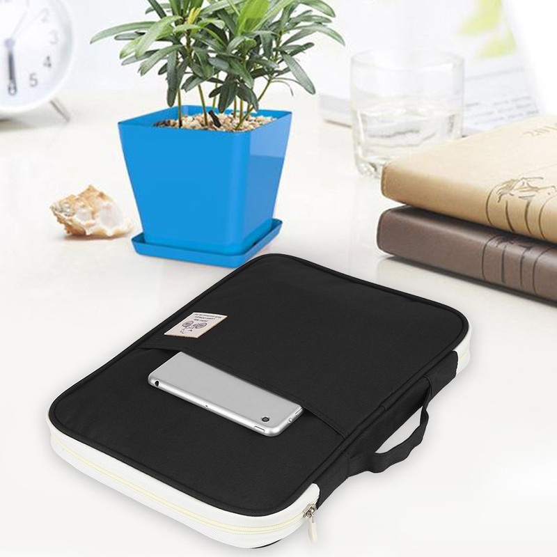 Multifunctional Business A4 Waterproof Document Bag, Portfolio Organiser Bag with