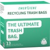 Emergiene 13 Gallon Recycling Trash Bags, 200 Count Drawstring Tall