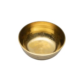 Set of 5 Decorative Brass Pooja Bowls Multipurpose Pooja small Brass Katori Prasad Bowls pooja articles Indian Traditional Festival Housewarming Puja New year Decorations (Size :- 2" Inches X 1" )