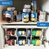 Shelf Reliance 2 Pack Can Organizer, Pantry Storage Rack, Canned