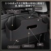LONGAIXIN Car Tissue Case, Car Storage Box, Seat Back, Multi-functional,