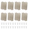 8 Pcs WB39X10034 Microwave Waveguide Cover Compatible with GE, Waveguide