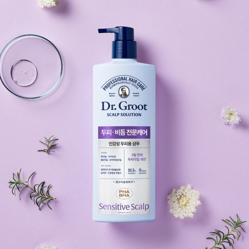닥터그루트 스칼프 솔루션 샴푸 민감성 두피용, 700ml, 1개 Dr. Groot