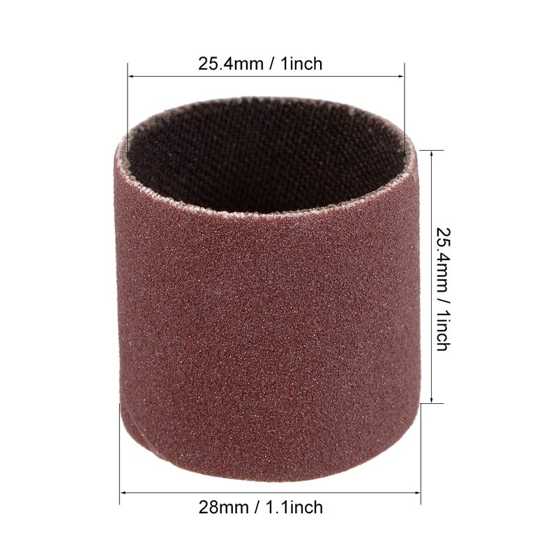 sourcing map 1 Inch x 1 Inch Sanding Sleeves 240
