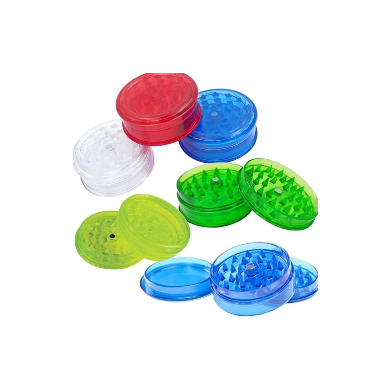 Plastic Grinders 60 mm 3Piece Grinder Spice Mill Ideal for
