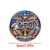 U.S. Army 250th Anniversary Commemorative Gold-Plated Challenge Coin, Double-Sided High