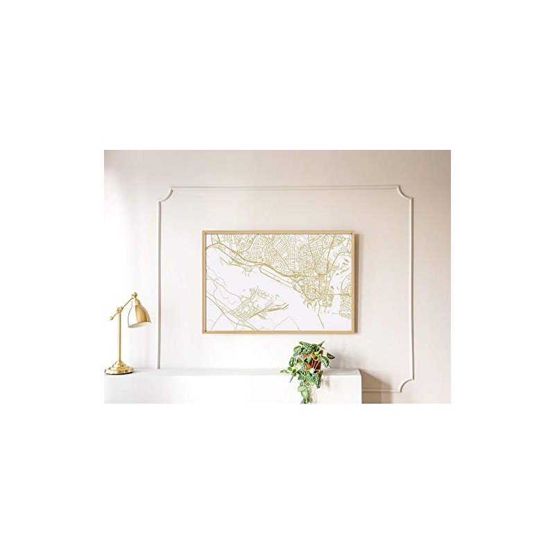 Walther design ES030B Steel Style Picture Frame, Black