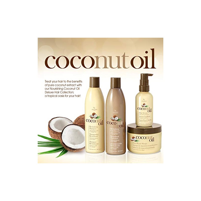 Hair Chemist Suero de aceite de coco, 4 onzas (paquete
