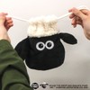 NICI 3090938 Shaun the Sheep Figure Face Pouch, Goods, Anime,