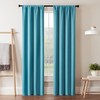 ECLIPSE Blackout Curtains for Bedroom-Darrell 37" x 84" Insulated Darkening
