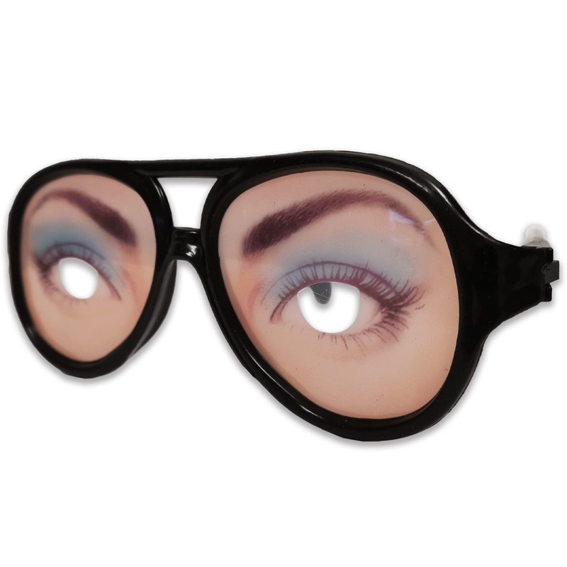 Pohotobooth Props Ltd Womens Funny Eye Disguise Novelty Glasses