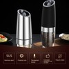 Salt and Pepper Grinder Electric Stainless Steel Gravity Sensor Adjustable