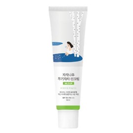 Round Wrap Birch Inorganic Sun Cream 50ml (SPF50+) Women Men Golf Summer Tone Up Sun Cream / 라운드랩 자작나무 무기자차 선크림 50ml(SPF50+) 여자 남자 골프 여름 톤업선크림