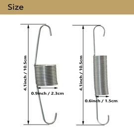 Bitiontry 2 SET 59207 Throttle Return Springs Replacement, 8 Pcs