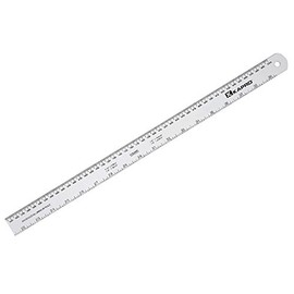 Kapro 306-12 Aluminum Ruler, 12-Inch Length, Imperial & Metric
