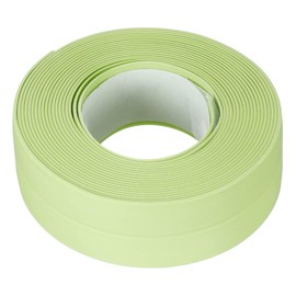 uxcell Waterproof Seal Caulk Strip Tape Self Adhesive 0.87"W x 10.5'L PVC Sealing Tape for Kitchen Bathroom Green
