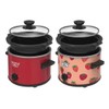 So Yummy by bella 2.0qt Twin Set Slow Cooker Red