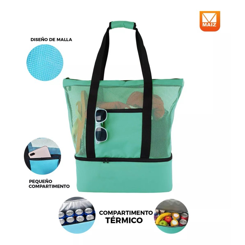 Maíz 10pzs Bolsa Maleta Organizador Viaje Picnic Playa Gimnasio
