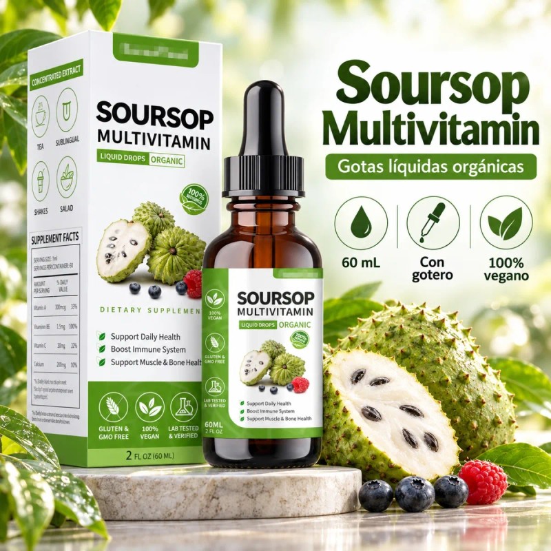 Soursop Daily Nutrition Organic Drops