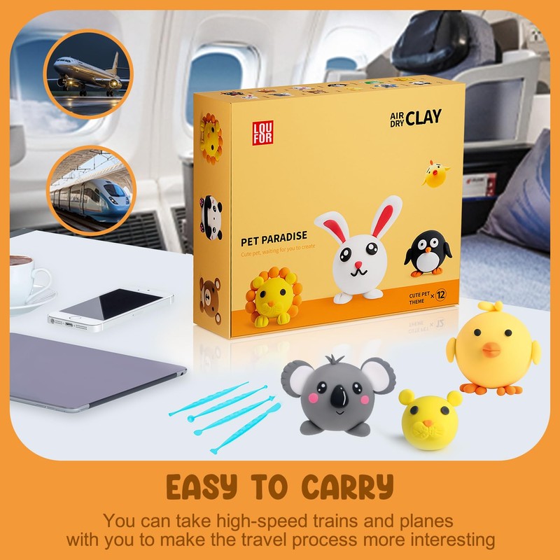Air Dry Clay Kits - Modeling Clay for Kids, Ultra