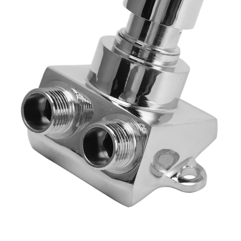Floor Mount Pedal Valve Stainless Steel Water Saving Foot Pedal