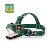 Niovexium LED Dinosaur Headlamp for Kids, Children's Toy Flashlight T-Rex