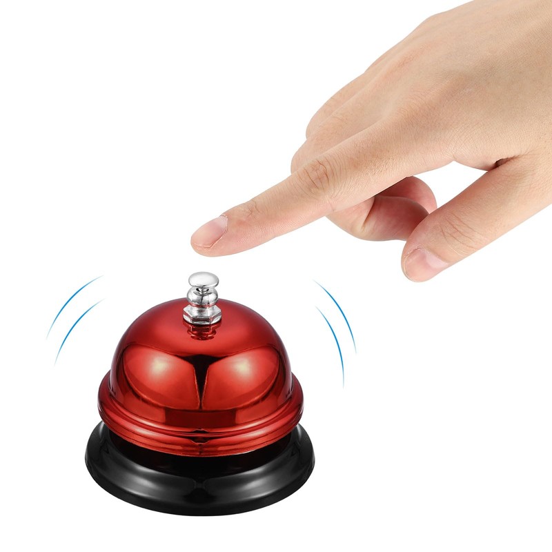 QUARKZMAN Table Bell, 65 mm (2.56 Inch) Table Bell for
