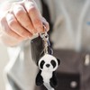 Abaodam Panda Keychain Panda Stuffed Animal Plush Pendant Keyring Pendant