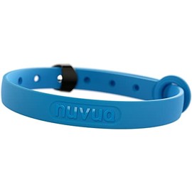 Nuvuq Collar para Perro Impermeable y Duradero - Suave, Ligero y Ajustable para Perros Mini, Razas Pequeñas y Cachorros (Mini, Azul Arándano)