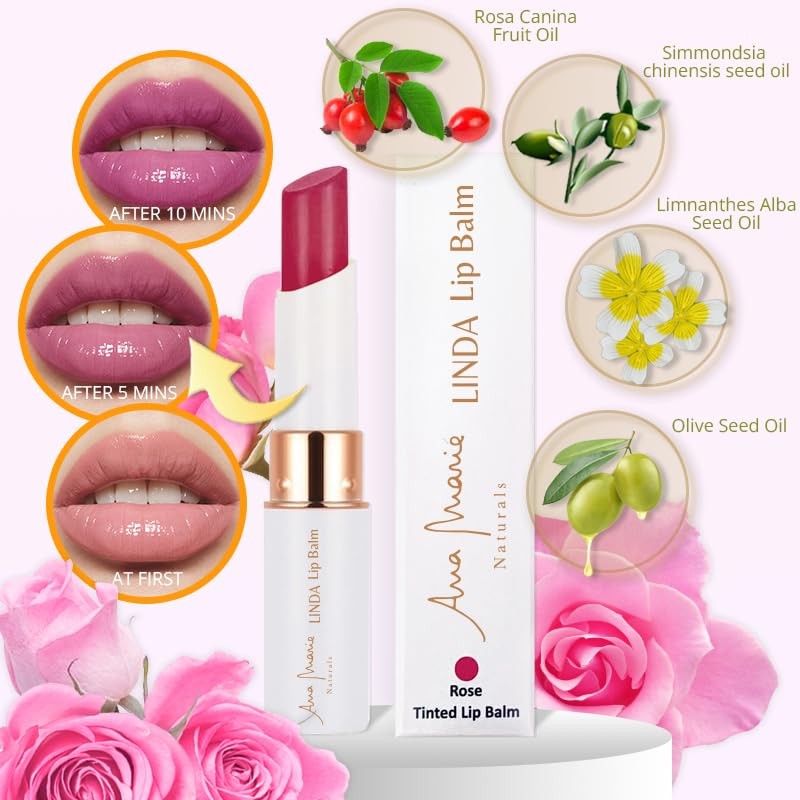 Linda Luxe Lip Balm Rose