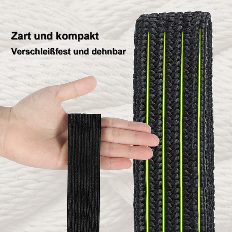 Pack of 4 Wide Luggage Straps Adjustable Elastic Straps with