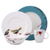 Lenox Chirp 4-Piece Place Setting, 5.1 LB, Multi