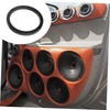 Gatuida 2pcs Car Door Speaker Spacer Rings Durable Speaker Mounting