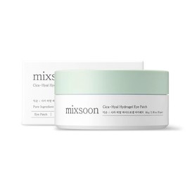 MIXSOON Cica-Hyal Hydrogel Eye Patch - Parches de Hidrogel para Contorno de Ojos con Cica y Ácido Hialurónico 30 Pares