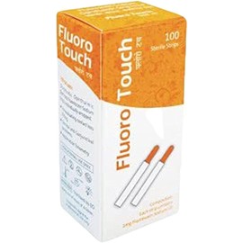 KASHSURG Ophthalmic Fluoro Touch Strips - 100(Pack of 5)