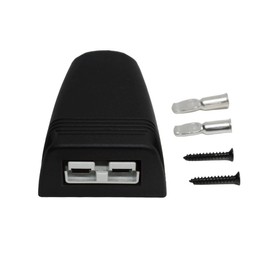 Anderson Plug Single Flush Mount SB50 + SB50 Anderson Plug in Grey