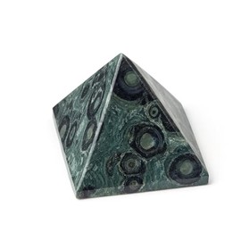 Natürlicher Kambaba-Jaspispyramide, 4 cm, Pyramide, polierte Kristalle mit Energieeigenschaften, Pyramide, Stein (Jaspis, Kambaba, 4 cm)