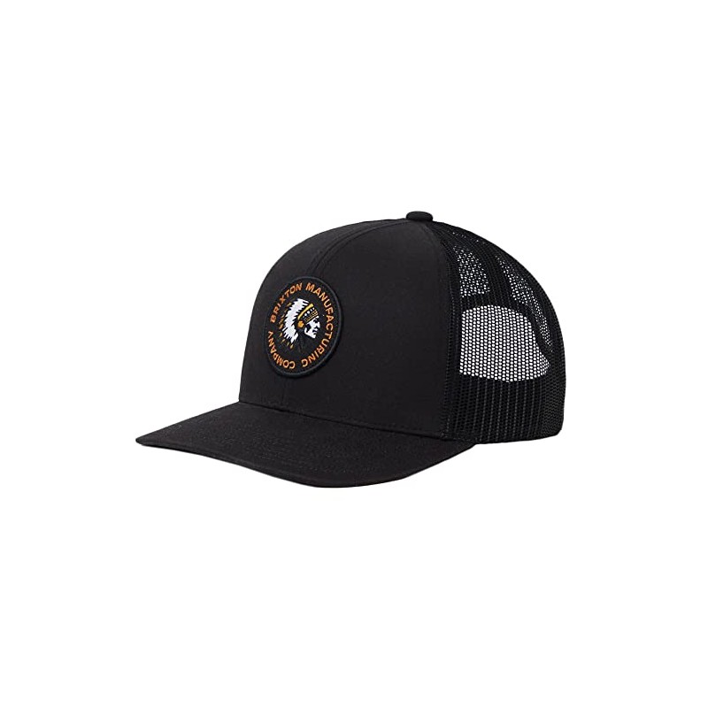 Brixton Men's Baseball Caps, Black