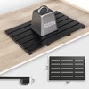 Bath Mat for Bathroom Luxury Shower - Non-Slip Bamboo Wooden