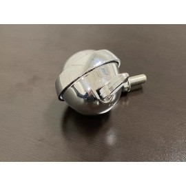 Shepherd Caster 50% MARKDOWN 4Pack Shepard Casters / Wheels & break - Polished Chrome 2.5" Dia.