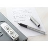 Faber-Castell 140905 Fountain Pen Grip 2011 Nib B Silver