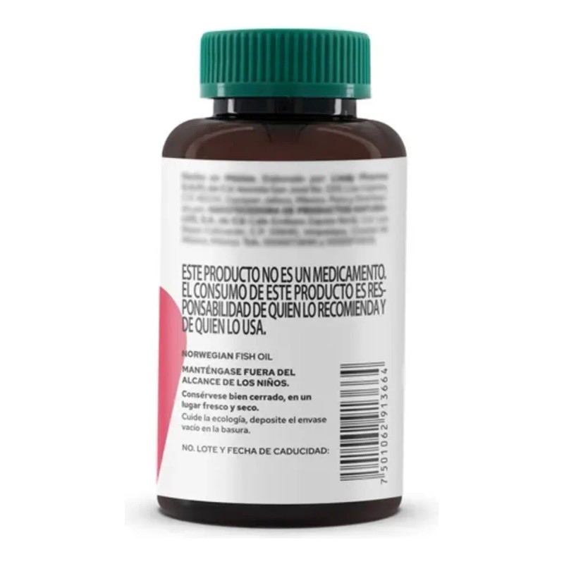 Suplemento Omega Concentrado Pronat 500 Epa Dha Cápsulas