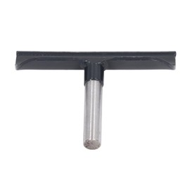 Generic Wood Lathe Tool Rest, Stainless Steel, 16mm Dia, 15cm Long, for Woodworking