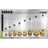 M3 x 5 x 6 mm, Pack of 100 Threaded
