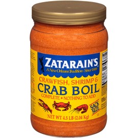 Zatarain's Crawfish, Shrimp & Crab Boil, 4.5 lb (Pack of 6)