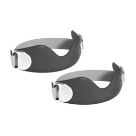 F Fityle 2x Patella Tendon Knee Straps Knee Band Breathable Sturdy Protector Knee Brace Knee Stabilizer for Running Exercise Football, Black