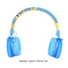 YLFASHION Kids Bluetooth Headphone Cartoon Foldable Adjustable Wireless Headset with