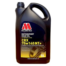 Millers Oils CRX 75w140 NT+ - 5 Liter Bottle