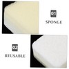 Baluue 15pcs Dry Cleaning Sponges for Lamp Shades Reusable Soot